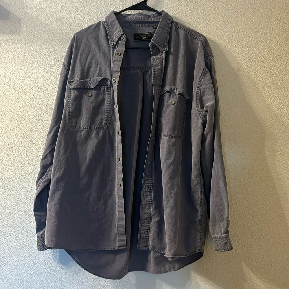 Vtg Windfall Basic Button Down Size Large - image 1
